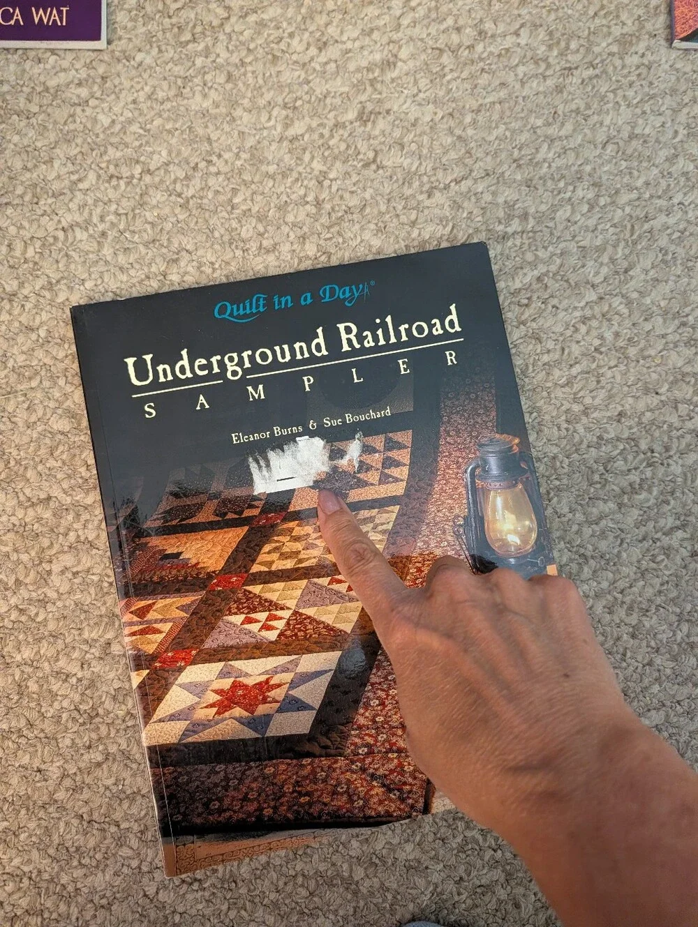 Underground Railroad Sampler by Eleanor Burns, Quilt In A Day, 2003